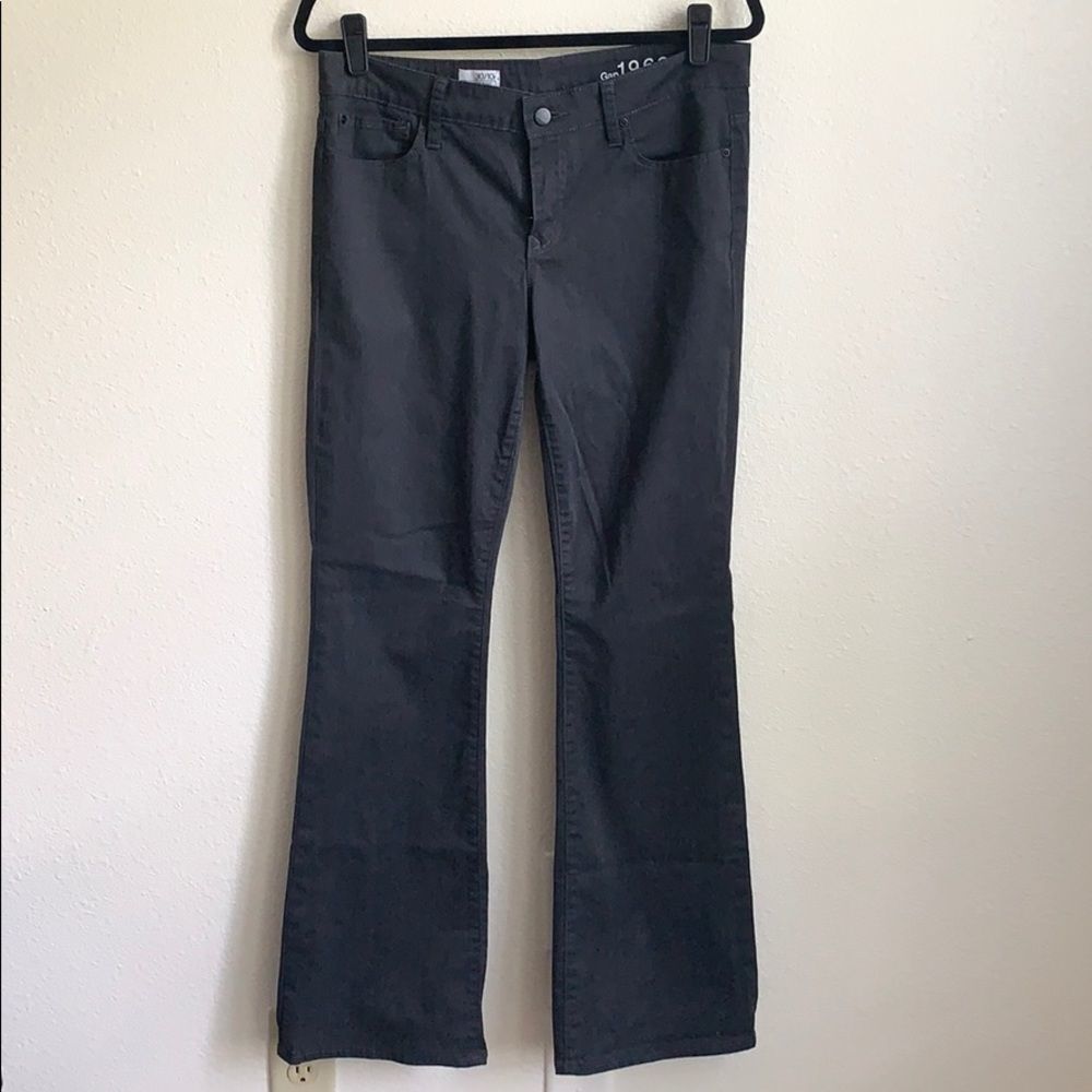 Gap Perfect Boot Grey Pants Sz 10